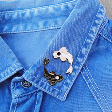 Load image into Gallery viewer, Pins • Fish Yin Yang - You &amp; Me - Set of 2 Pins
