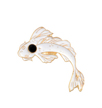Load image into Gallery viewer, Pins • Fish Yin Yang - You &amp; Me - Set of 2 Pins
