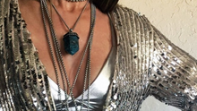 Load image into Gallery viewer, Tower Point Tower Necklace - Apatite

