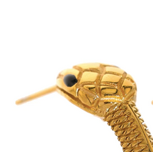 Load image into Gallery viewer, Monika • Snake • Real Gold Plated - Stainless Steel Earrings
