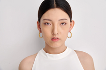 Load image into Gallery viewer, Rosalie • Real Gold Plated - Stainless Steel Earrings
