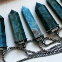 Tower Point Tower Necklace - Apatite