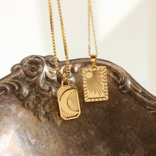 Load image into Gallery viewer, Moon &amp; Sun Necklaces
