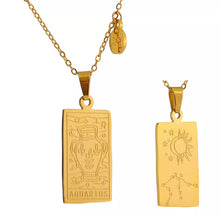 Load image into Gallery viewer, Zodiac Sign / Horoscope / Constellation Necklaces
