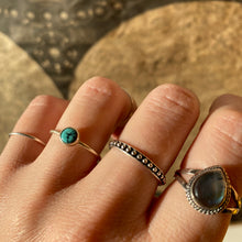 Load image into Gallery viewer, Turquoise Ring • Sterling Silver • One Of a Kind Collection • T-7-1
