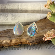 Load image into Gallery viewer, Ring • Drop Shape • 925 Sterling Silver with Abalone
