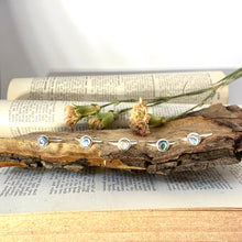 Load image into Gallery viewer, Silver Ring • Abalone • 925 Sterling Silver

