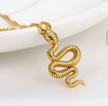 Load image into Gallery viewer, Snake Necklace
