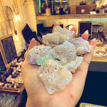 Load image into Gallery viewer, Crystal • Angel Aura Quartz • Cluster
