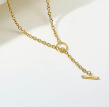 Load image into Gallery viewer, Toggle Clasp Chain Chocker Necklace
